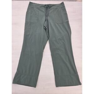 Grey's Anatomy Signature Professional Wear Green Womens 2XL Scrub Pants Medical
